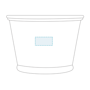 Small Bowl for Transparent Microwave PP